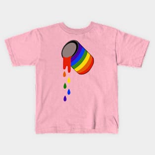 Pride rainbow Kids T-Shirt